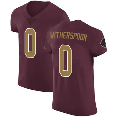 Men's Nike Washington Commanders Ahkello Witherspoon Burgundy Alternate Vapor Untouchable Jersey - Elite