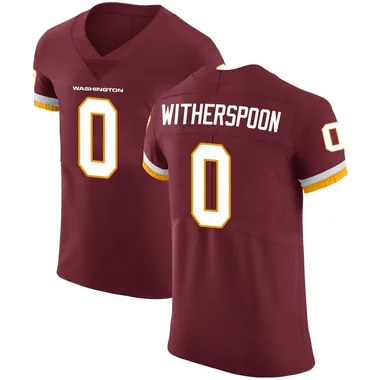 Men's Nike Washington Commanders Ahkello Witherspoon Burgundy Team Color Vapor Untouchable Jersey - Elite