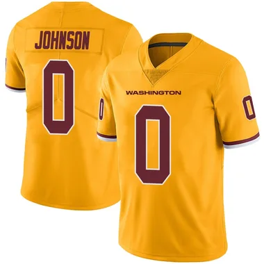 Men's Nike Washington Commanders DJ Johnson Color Rush Jersey - Gold Limited