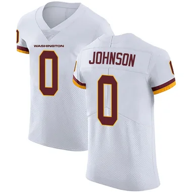 Men's Nike Washington Commanders DJ Johnson Vapor Untouchable Jersey - White Elite