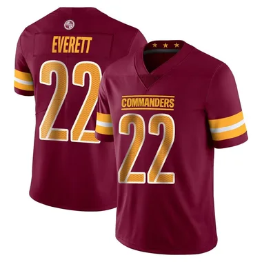 Men's Nike Washington Commanders Deshazor Everett Vapor Burgundy Jersey - Limited