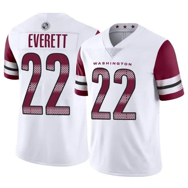 Men's Nike Washington Commanders Deshazor Everett Vapor Jersey - White Limited