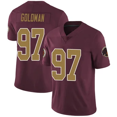 Men's Nike Washington Commanders Eddie Goldman Burgundy Alternate Vapor Untouchable Jersey - Limited
