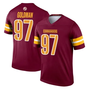 Men's Nike Washington Commanders Eddie Goldman Burgundy Jersey - Legend