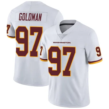 Men's Nike Washington Commanders Eddie Goldman Vapor Untouchable Jersey - White Limited