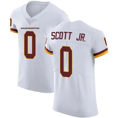 Men's Nike Washington Commanders Gee Scott Jr. Vapor Untouchable Jersey - White Elite