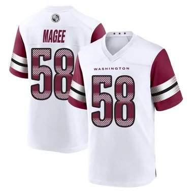 Men's Nike Washington Commanders Jordan Magee Jersey - White Game