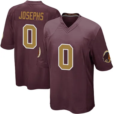 Men's Nike Washington Commanders Joshua Josephs Burgundy Alternate Jersey - Game