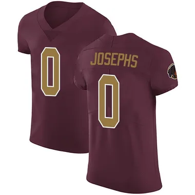 Men's Nike Washington Commanders Joshua Josephs Burgundy Alternate Vapor Untouchable Jersey - Elite