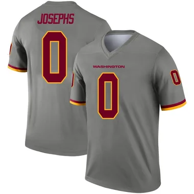 Men's Nike Washington Commanders Joshua Josephs Inverted Jersey - Gray Legend