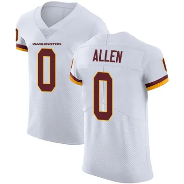 Men's Nike Washington Commanders Kaytron Allen Vapor Untouchable Jersey - White Elite