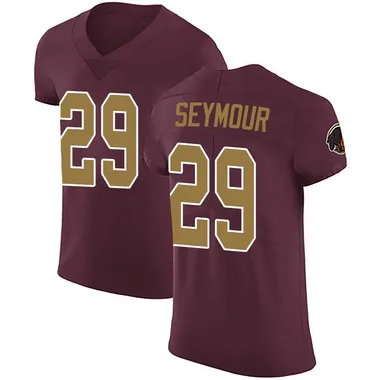 Men's Nike Washington Commanders Kevon Seymour Burgundy Alternate Vapor Untouchable Jersey - Elite