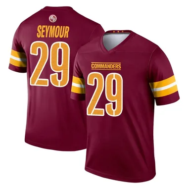 Men's Nike Washington Commanders Kevon Seymour Burgundy Jersey - Legend