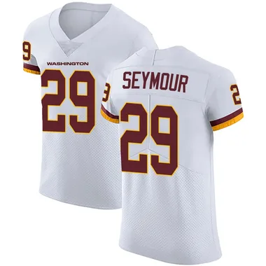 Men's Nike Washington Commanders Kevon Seymour Vapor Untouchable Jersey - White Elite