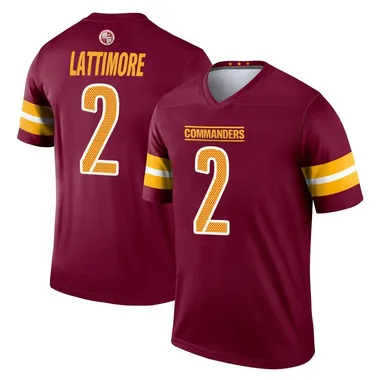 Men's Nike Washington Commanders Marshon Lattimore Burgundy Jersey - Legend