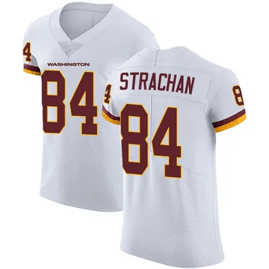 Men's Nike Washington Commanders Michael Strachan Vapor Untouchable Jersey - White Elite