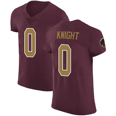 Men's Nike Washington Commanders Qwuantrezz Knight Burgundy Alternate Vapor Untouchable Jersey - Elite