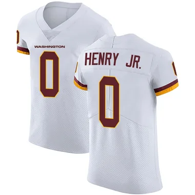 Men's Nike Washington Commanders Robert Henry Jr. Vapor Untouchable Jersey - White Elite