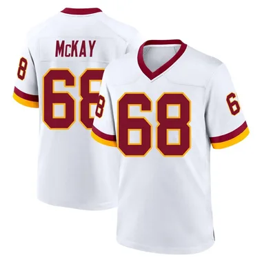 Men's Nike Washington Commanders Timothy McKay Jersey - White Game