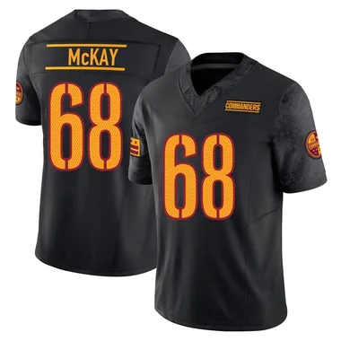Men's Nike Washington Commanders Timothy McKay Vapor F.U.S.E. Jersey - Black Limited