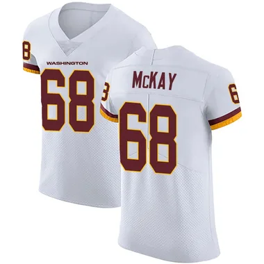 Men's Nike Washington Commanders Timothy McKay Vapor Untouchable Jersey - White Elite