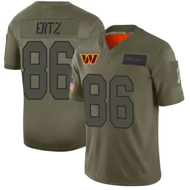 Men's Nike Washington Commanders Zach Ertz 2019 Salute to Service Jersey - Camo Limited