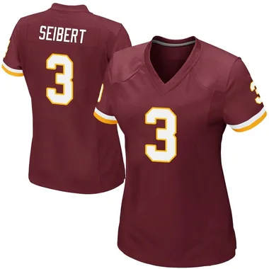 Women's Nike Washington Commanders Austin Seibert Burgundy Team Color Jersey - Game
