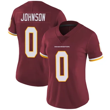 Women's Nike Washington Commanders DJ Johnson Burgundy Team Color Vapor Untouchable Jersey - Limited