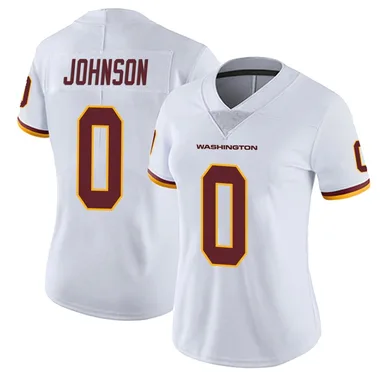 Women's Nike Washington Commanders DJ Johnson Vapor Untouchable Jersey - White Limited