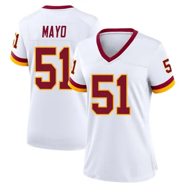 Women's Nike Washington Commanders David Mayo Jersey - White Game
