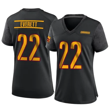 Women's Nike Washington Commanders Deshazor Everett Alternate Jersey - Black Game
