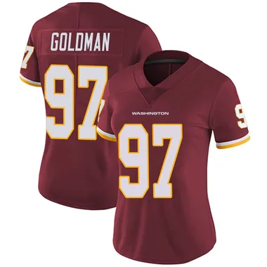 Women's Nike Washington Commanders Eddie Goldman Burgundy Team Color Vapor Untouchable Jersey - Limited