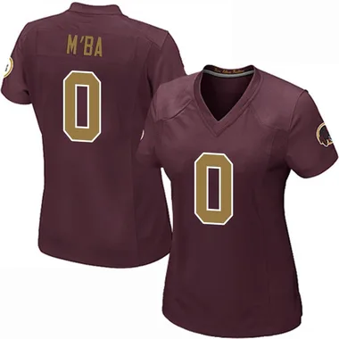 Women's Nike Washington Commanders Jeffrey M'ba Burgundy Alternate Jersey - Game