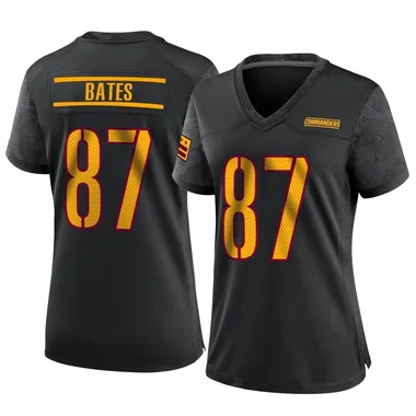 Women's Nike Washington Commanders John Bates Alternate Jersey - Black Game