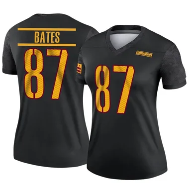 Women's Nike Washington Commanders John Bates Alternate Jersey - Black Legend