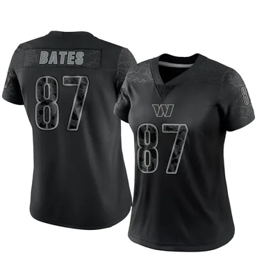 Women's Nike Washington Commanders John Bates Reflective Jersey - Black Limited