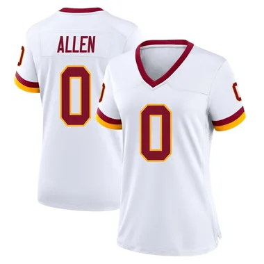 Women's Nike Washington Commanders Kaytron Allen Jersey - White Game