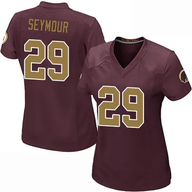 Women's Nike Washington Commanders Kevon Seymour Burgundy Alternate Jersey - Game