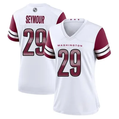 Women's Nike Washington Commanders Kevon Seymour Jersey - White Game