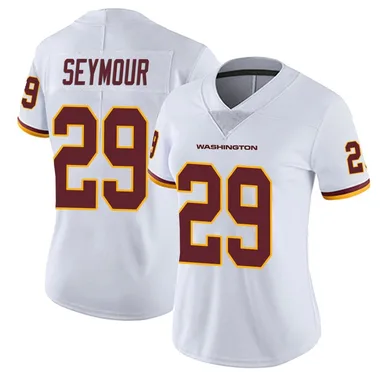 Women's Nike Washington Commanders Kevon Seymour Vapor Untouchable Jersey - White Limited