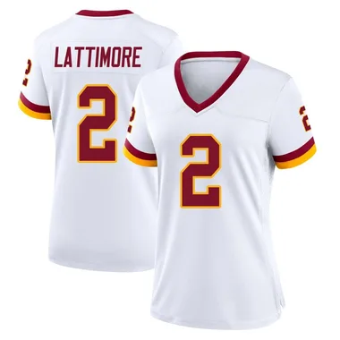 Women's Nike Washington Commanders Marshon Lattimore Jersey - White Game