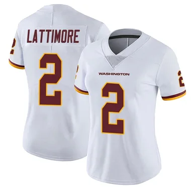 Women's Nike Washington Commanders Marshon Lattimore Vapor Untouchable Jersey - White Limited