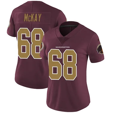 Women's Nike Washington Commanders Timothy McKay Burgundy Alternate Vapor Untouchable Jersey - Limited