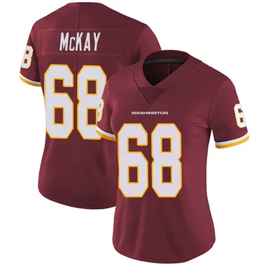 Women's Nike Washington Commanders Timothy McKay Burgundy Team Color Vapor Untouchable Jersey - Limited