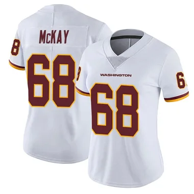 Women's Nike Washington Commanders Timothy McKay Vapor Untouchable Jersey - White Limited