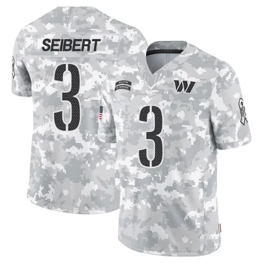 Youth Nike Washington Commanders Austin Seibert 2024 Salute to Service Jersey - Arctic Camo Limited
