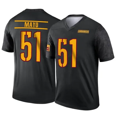 Youth Nike Washington Commanders David Mayo Alternate Jersey - Black Legend