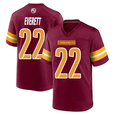 Youth Nike Washington Commanders Deshazor Everett Burgundy Jersey - Game
