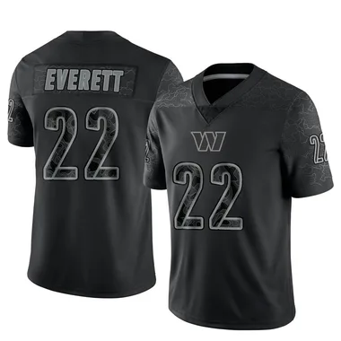 Youth Nike Washington Commanders Deshazor Everett Reflective Jersey - Black Limited
