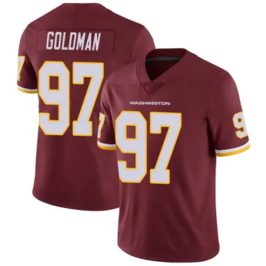 Youth Nike Washington Commanders Eddie Goldman Burgundy Team Color Vapor Untouchable Jersey - Limited